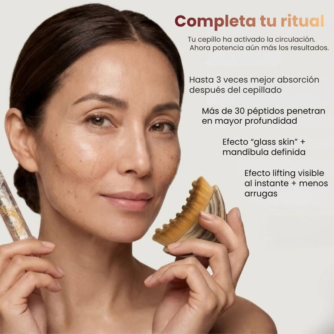 Cepillo linfático facial
