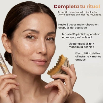 Cepillo linfático facial