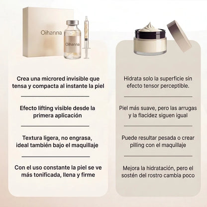 Comparativa sérum vs crema