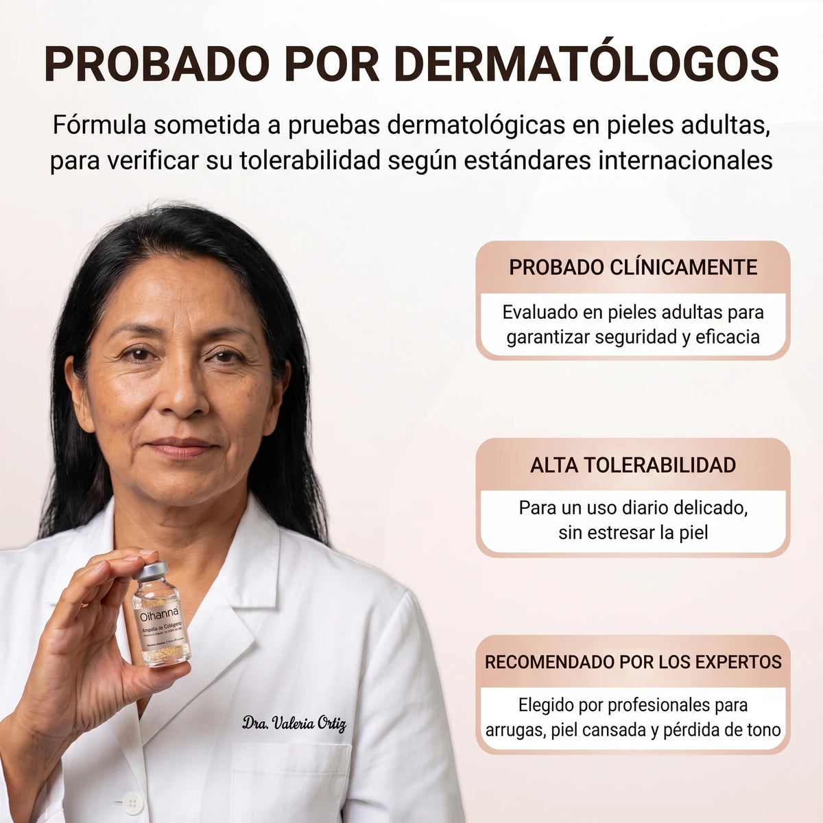 Probado por dermatólogos