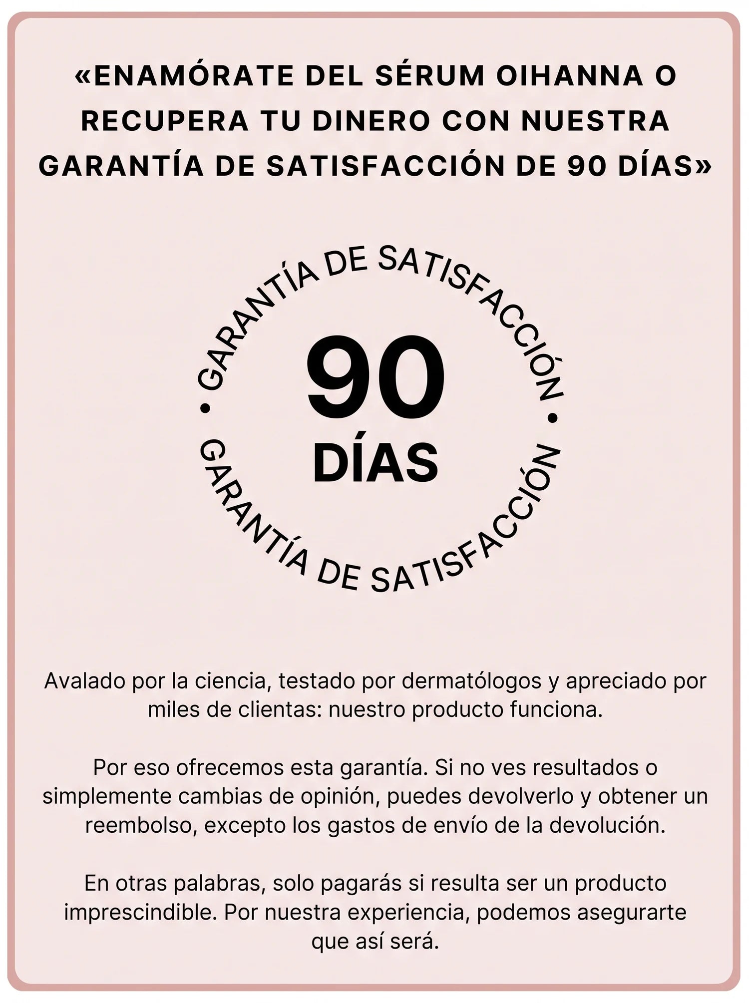Garantía de satisfacción de 90 días (celular)