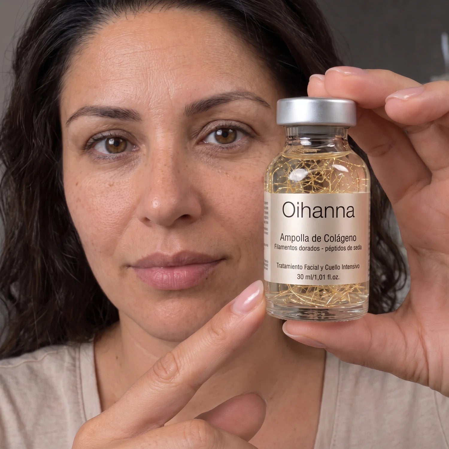 Clienta de Oihanna con la Ampolla de Colágeno 8